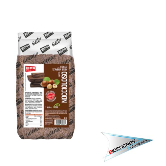 Bpr Nutrition-FIOCCO D'AVENA BABY AROMATIZZATO (Conf. 1 Kg)   Noccioloso  